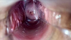 feel my vagina pulse with this insane orgasm speculum view?