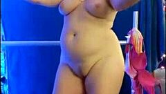 Hotwife Steffi teases with big pussy lips dance in panties pmv compilation promo.