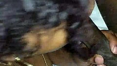 Gorgeous Black MILF Devours Dick Balls!