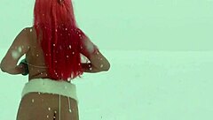 wanna see my shaved pussy flash outdoors in garden?