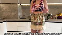 Cheating Fuck With Stupid Russian Girlfriend In Kitchen Raw!