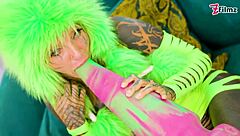 tattooed skinny sluts orgy with dildos costumes wild orgasms