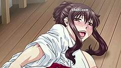 Anime Hentai Sis Bent Over for Hard Fast Creampie Fuck