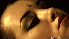 Eastern Brunette Beauty Teases Nude Dancing Erotically