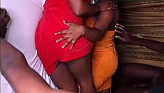 Four Household Members Explore Intimate Moments Part 1