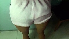 linda loves my hot cum blasting her huge latina fat ass