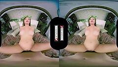 Poison Ivy Cosplay Redhead Pussy Smashed in VR