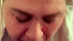 stepsis deepthroats my cock while rude ex calls nonstop silly whore