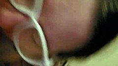 Amateur bbw milf sandra returns slurping veiny cock with sloppy moans