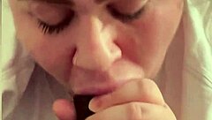 stepsis deepthroats my cock while rude ex calls nonstop silly whore