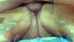 hubby's friend wrecks my virgin ass creampie!