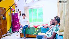 my desi gf's first gangbang multiple face cumshots