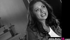 Pilar Lastra Big Tits Shower Striptease