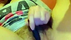 i finger my tall hairy big ass as british amateur moans solo