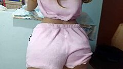 linda loves my hot cum blasting her huge latina fat ass