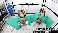 Stepsister Nurse Aria Nicole Creampies Patient POV!