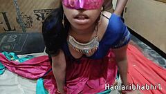 hot indian wife saree blouse romantic pounding