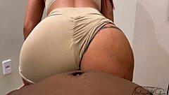 redhead milf sucks cock quick doggy before anyone comes