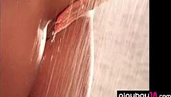 Pilar Lastra Big Tits Shower Striptease