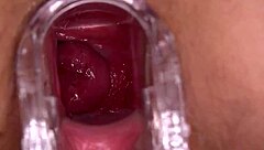 guy smashes her wet shaved pussy eagerly