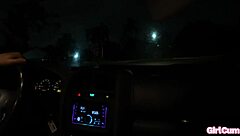 hitchhiking slut rides fat cock thanks