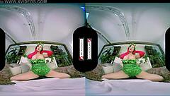 Poison Ivy Cosplay Redhead Pussy Smashed in VR