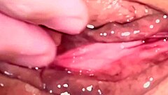 Amateur Shaved Pink Pussy 47 Days Post Virginity Loss