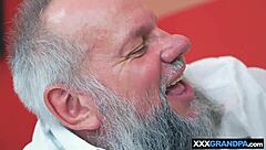 grandpa loves licking and pounding hot latina teen pussy