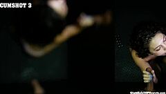 Satine Swallows Nine Gloryhole Cumshots!