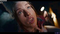 Alien parasite makes lesbians crave rough pussy licking!