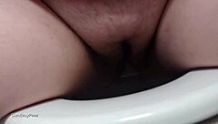 bbw milf's epic 37-scene bathroom toilet pee compilation
