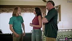 stepsister fantasy return sparks milf teen 4some taboo