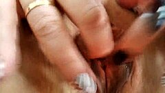 aimee hot milf gets nipple clamps on wet creamy pussy throat fucked hard