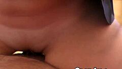 18yo Succubus Rides Monster Cock to Explosive Orgasm After BJ