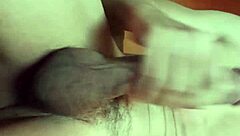 hey watch this guy stroke his huge cock teasingly in hotel!
