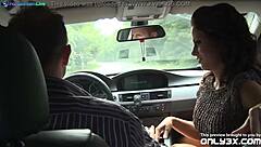 Huge titted black babe Angelika's intense makeup sex trailer