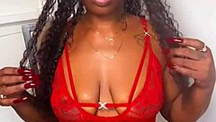 Petite evil eater keisha minaj devours big black cock cumshot