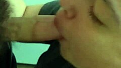 i get sloppy blowjob from busty redhead ex-girlfriend