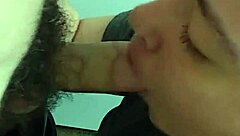 i get sloppy blowjob from busty redhead ex-girlfriend