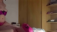 sexy stepdaughter in panties rides stepdad's cock deliciously