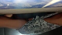 Country Girl's Mouth Teases Fuckable Boobs!