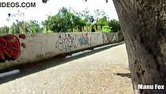 street fucking big ass tits outdoor orgasm cumshot