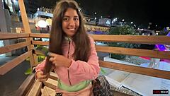 cute czech got public creampie tanked full in shaved pussy 💦