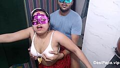 Newlywed Indian Wife's Doggystyle Orgasm Captured Raw