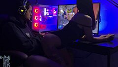 wife competes against spider-man in steamy homemade handjob challenge