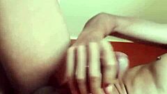 hey watch this guy stroke his huge cock teasingly in hotel!