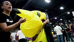 We Fucked Hard In Parking Lot At Exxxotica NJ 2024!