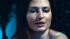 Perv Uncle Threesome with Milf and Young Babe Deepthroat