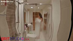 hey neighbour, peek at my curvy body dripping wet in the shower 💦😏