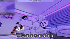 she begged me to creampie her deep while playing roblox